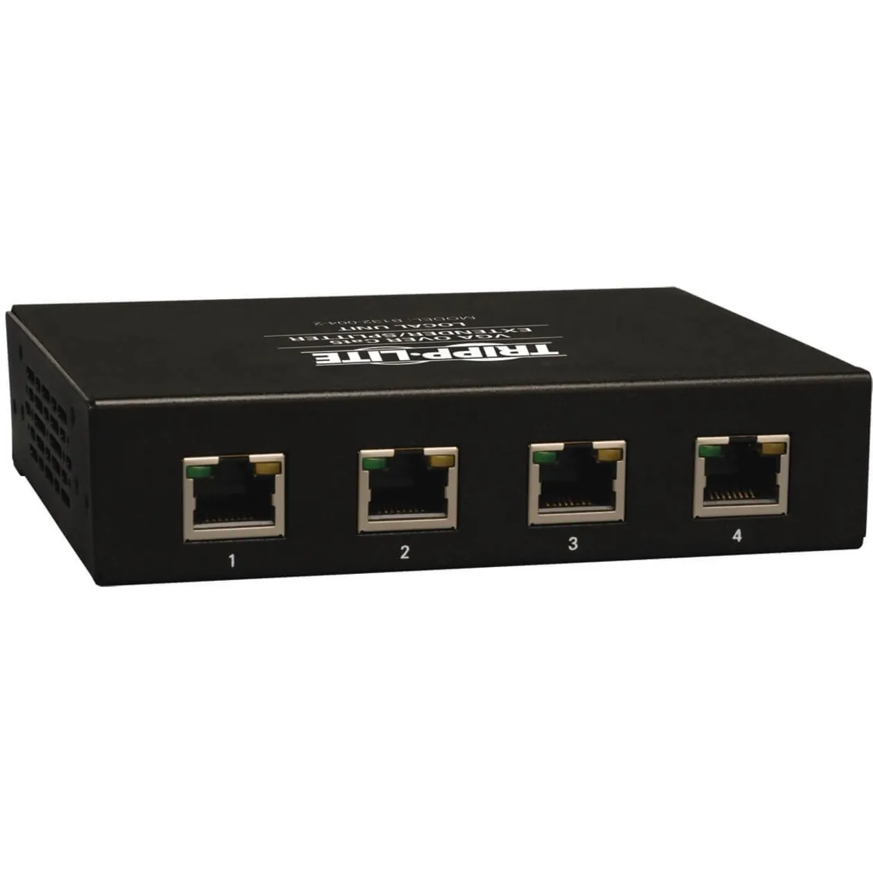 Tripp B132-004-2 , 4-port Vga Over Cat5cat6 Extender, Splittertransmit