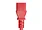 33615 | Monoprice 4ft Red Extension Cord - Heavy Duty Power
