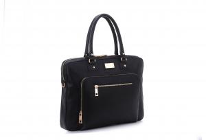 Eco SLLDN-BKBK-14 London Shoulder Bag Black  Black