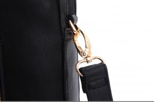 Eco SLLDN-BKBK-14 London Shoulder Bag Black  Black