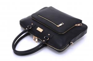 Eco SLLDN-BKBK-14 London Shoulder Bag Black  Black