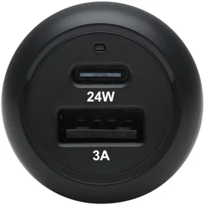 U280-C02-24W-1B | Tripp Lite USB CAR CHARGER DUALPORT 24W