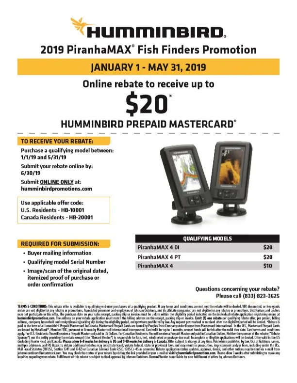 Humminbird CW62900 Piranhamax 4 Di