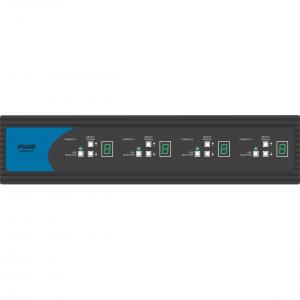 Black SS8P-DVI-8X4-UCAC Secure Niap 3.0 Km Switch - 8x4 Matrix, Dvi-i,