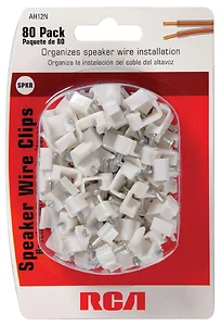AH12RV | Acer 80-Pack Speaker Wire Clips for Easy