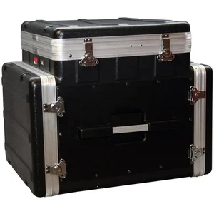 GRC-10X8 PU | Gator Cases Pop-Up Mobile Console Rack with