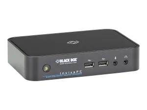 Black DTX1002-R Kvm-over-ip Receiver Dual Head