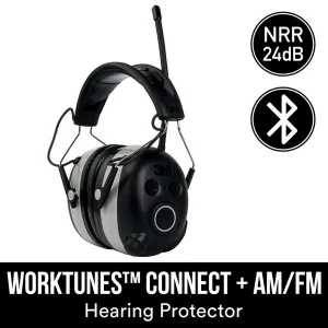 3m 90542H1-DC-PS Wktune Wireless Hear Prot Withbt Tech