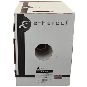 Ethereal CAT6 23-Gauge Bulk Cable - 1,000ft - White