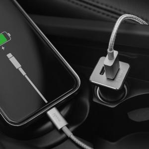 Moshi 99MO022072 Car Charger With 36 W Of Total Power, Fast-charge An 