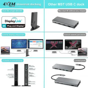 4xem 4XUG69DK5 Usb-c Dual 4k Ultra Hd Multi