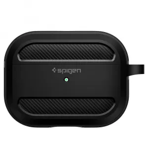 Spigen ASD00540 Airpods Pro Rugged Armor Black