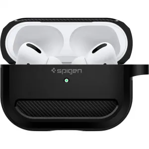 Spigen ASD00540 Airpods Pro Rugged Armor Black