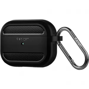 Spigen ASD00540 Airpods Pro Rugged Armor Black