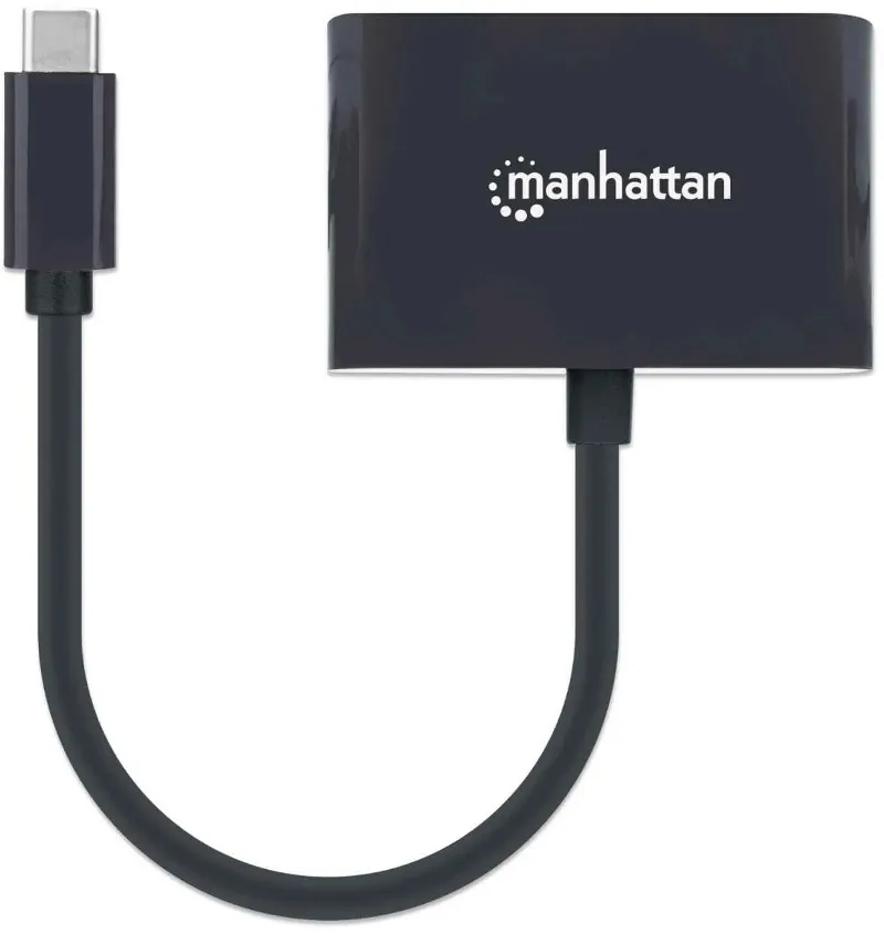 Manhattan 153447 Usb-c To Displayport Converter With Pd P