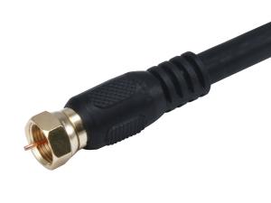 Monoprice 3030 Rg6 75ohm Coax W F Type 3ft - Black