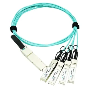 10443-AX | Axiom 100GBASE-AOC QSFP28 to 4 SFP28 Active