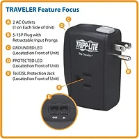 Tripp Lite-TRAVELER