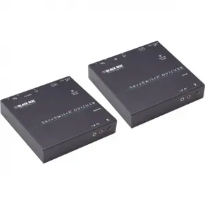 Black ACS261A-SM Kvm Extender Dvi-d Usb-hid Sing