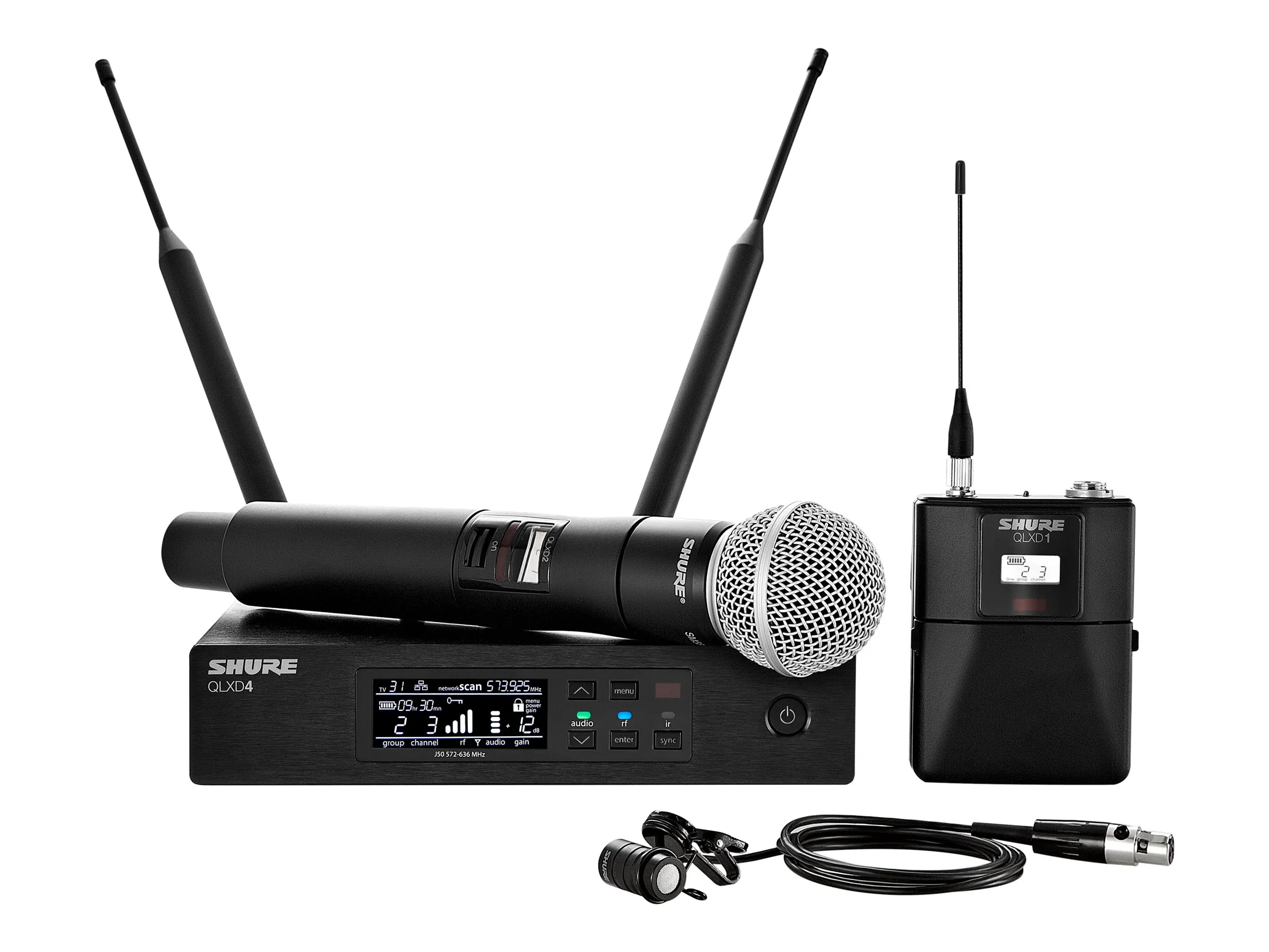 Shure QLXD124/85-H50 Bodypack And Vocal Combo Syste