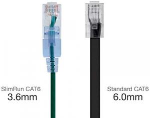 Monoprice 16315 Slimrun Cat6a Ethernet Patch C