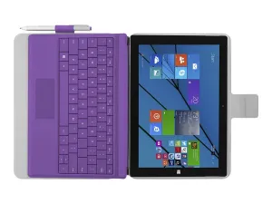 Ipio MRSF-081-PUR Inc Roosevelt Folio - Flip Cover For Tablet - Microf