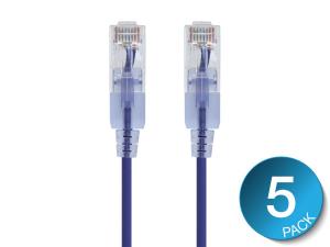 Monoprice 16308 Slimrun Cat6a Ethernet Patch Cable-snagless Rj45-550mh