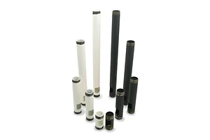 PWH-18W | Premier Mounts 18 Inch White Pipe with Cable