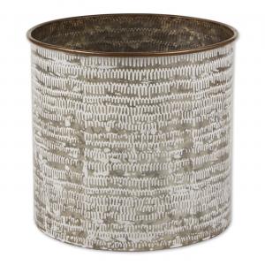 Accent 4506329 Galvanized Sheet Metal Rustic Plant Stand Set