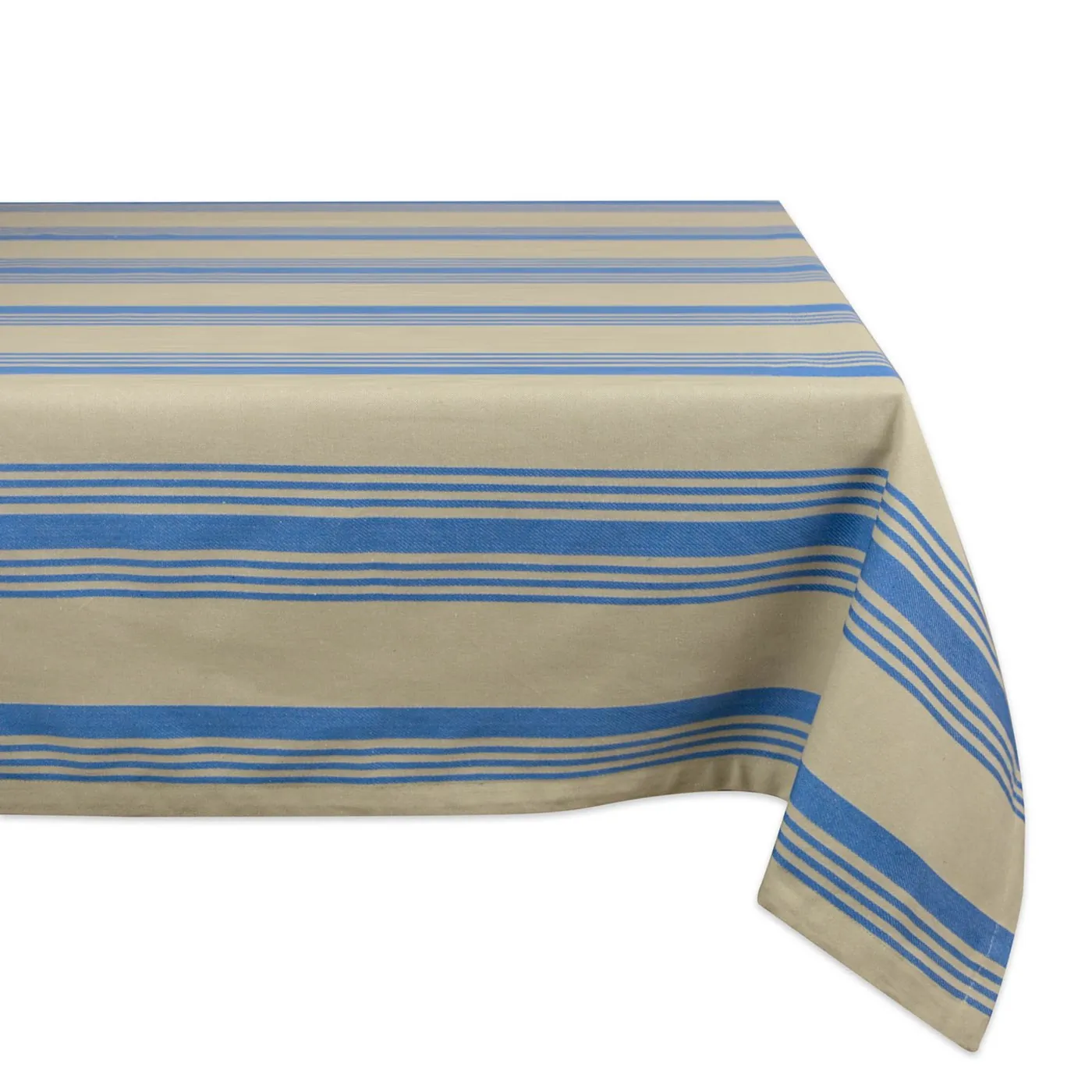 Dii CAMZ35903S Sailor Striped Tablecloth - 60 X 84