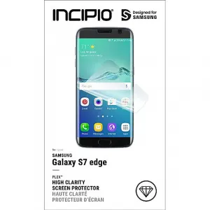 Ipio CL-533-PH Plex High Clarity Galaxy S7 Edge 2 Pk Inc Accessories