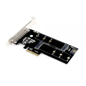 B+b UGT-M2PC200 M.2 Nvme + M.2 Sata Ssd Pcie X4 Adapter