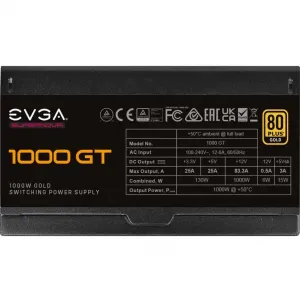 Evga 220-GT-1000-X1 Ps 220-gt-1000-x1 Supernova 1000 Gt 1000w 80+ Gold