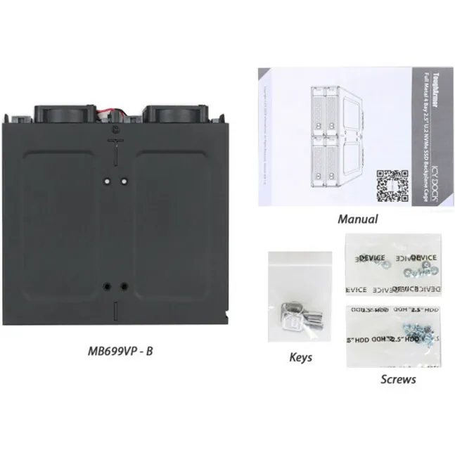 Icydock MB699VP-B Icy Dock Tougharmor Mb699vp-b - Storage Drive Cage