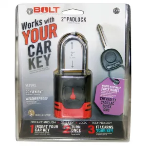 Boltm 7018517 Bolt Padlock For Select Gm Early Model Vehicles