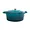 Crock-pot Teal Ombre 5-Quart Enameled Cast Iron Dutch Oven