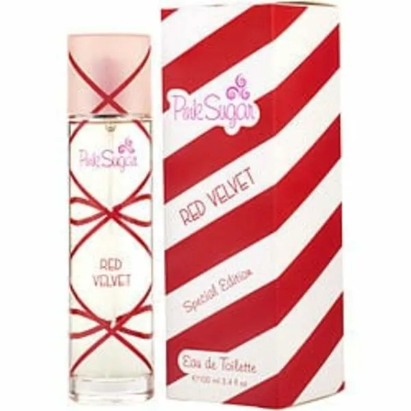 Aquolina 426678 Pink Sugar Red Velvet By  Edt Spray 3.4 Oz For Women