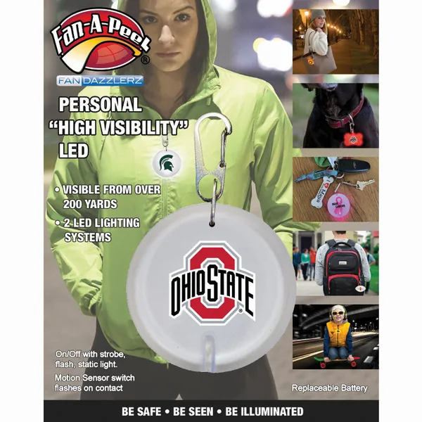 Innovative PIDRD19R OHIO STATE Personal Illumination Device (pack Of 1