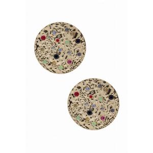 Saachiwholesale 614495 Miro Statement Earrings (pack Of 1)