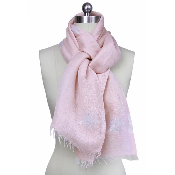 Saachiwholesale 118950 Senan Star Scarf (pack Of 1)