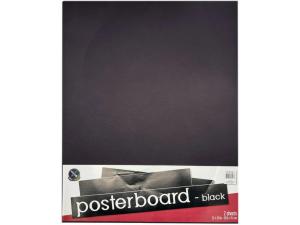 Bulk FB860 2 Pack Black 22in X 28in Posterboard