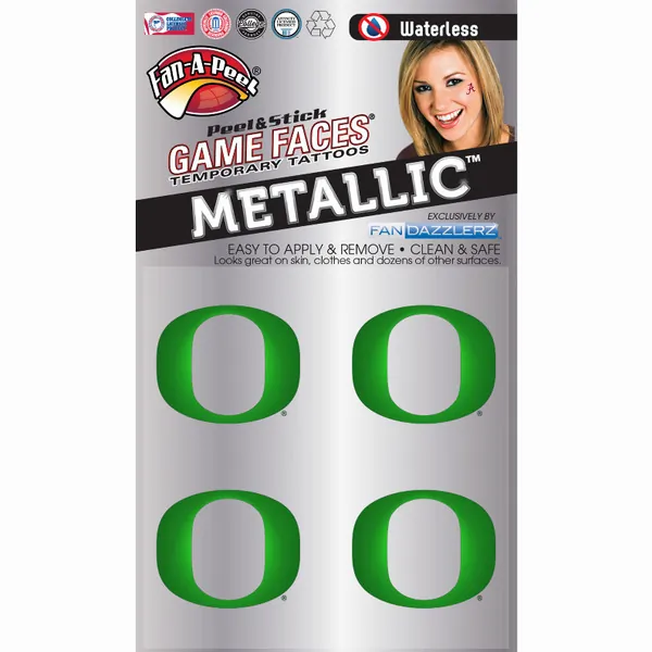 Innovative MTL62R OREGON Metallic Peel  Stick Fan-a-peel  Gamesfaces (