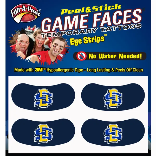 Innovative ES136R SOUTH DAKOTA STATE Black Eye Strips Fan-a-peel  Game