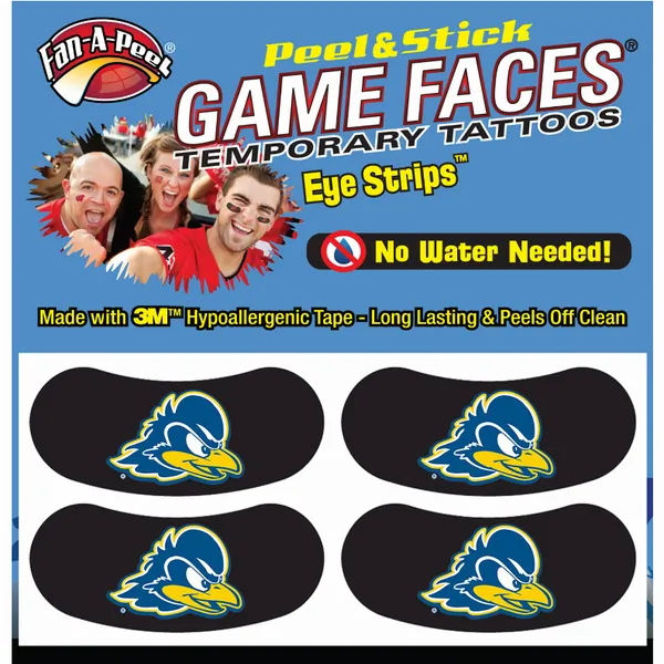 Innovative ES171R DELAWARE Black Eye Strips Fan-a-peel  Gamesfaces (pa