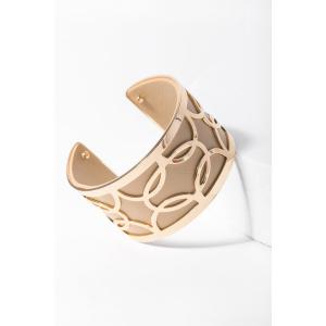 Saachiwholesale 614640 Large Palm Beach Cuff Bracelet (pack Of 1)