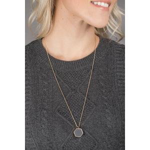 Saachiwholesale 618184 Kiera Long Pendant Adjustable Necklace (pack Of