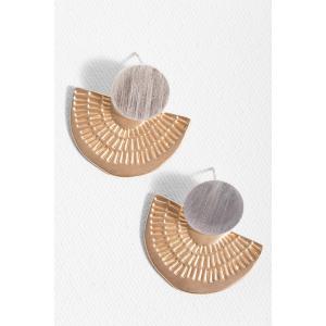 Saachiwholesale 612447 Pankha Earring (pack Of 1)