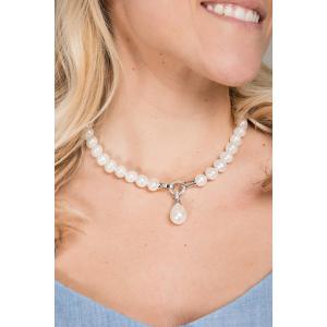 Saachiwholesale 612596 Paramount Pearl Necklace (pack Of 1)