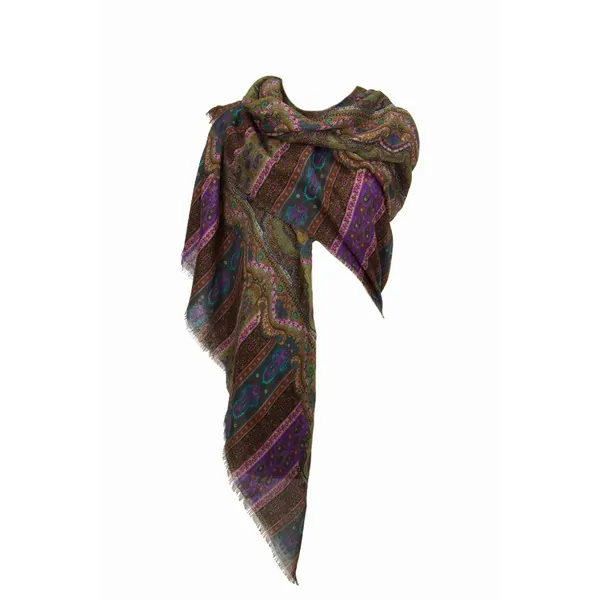 Saachiwholesale 153154 Patrimony Silk Scarf (pack Of 1)