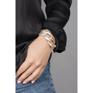 Saachiwholesale 612502 Linked Up Bracelet (pack Of 1)